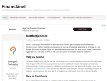 Tablet Screenshot of finanslanet.com